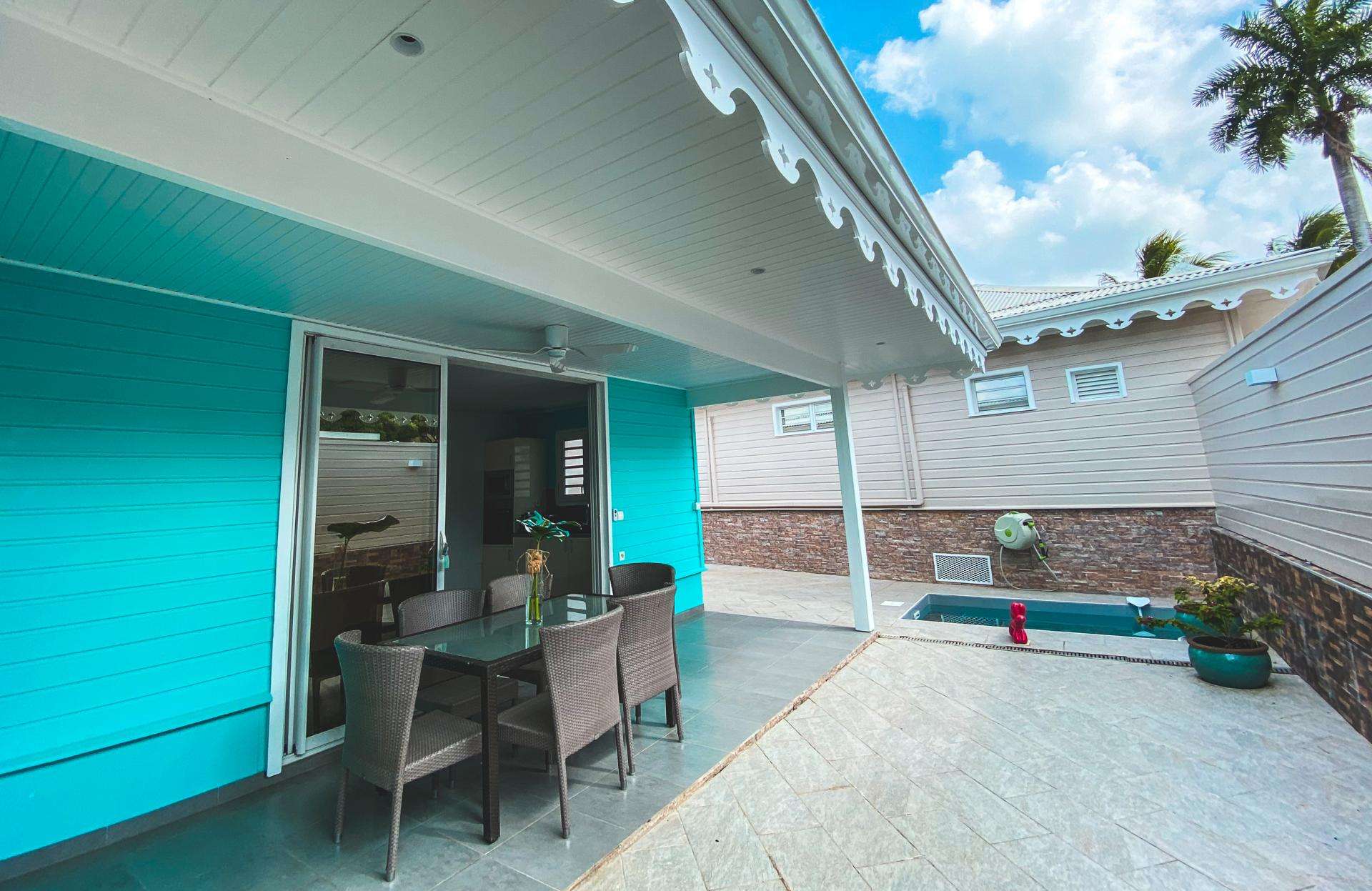 Ti Verger - Cottage Cottage Familiale Blue Java